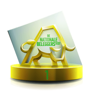 Nationale beleggers quiz trofee goud